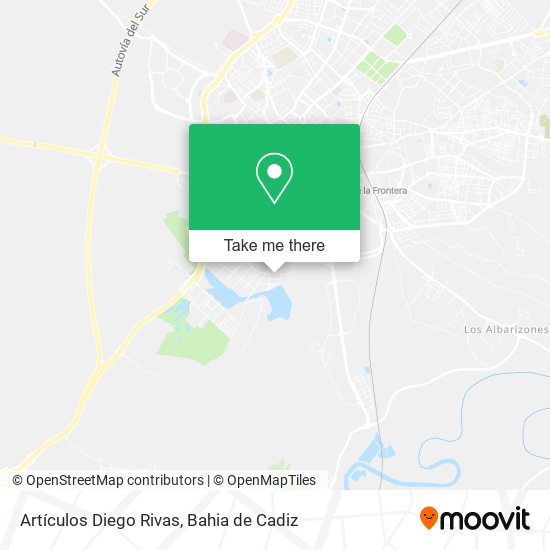 Artículos Diego Rivas map