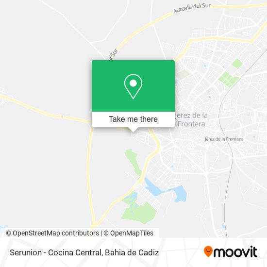 Serunion - Cocina Central map