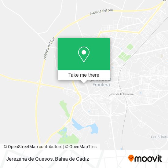 Jerezana de Quesos map