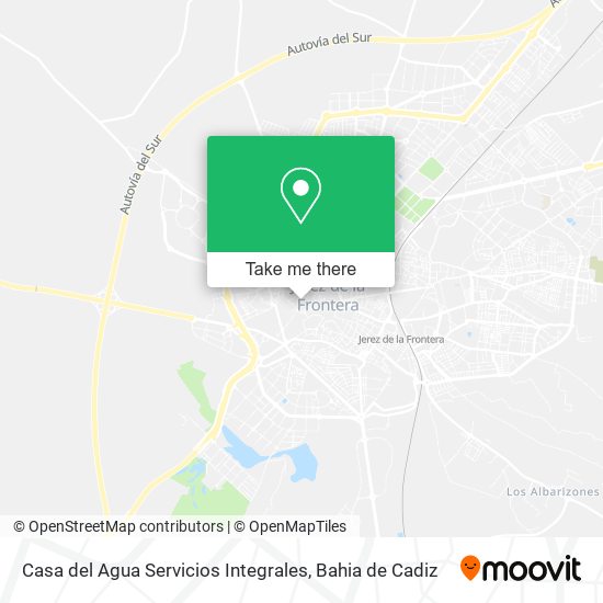 Casa del Agua Servicios Integrales map