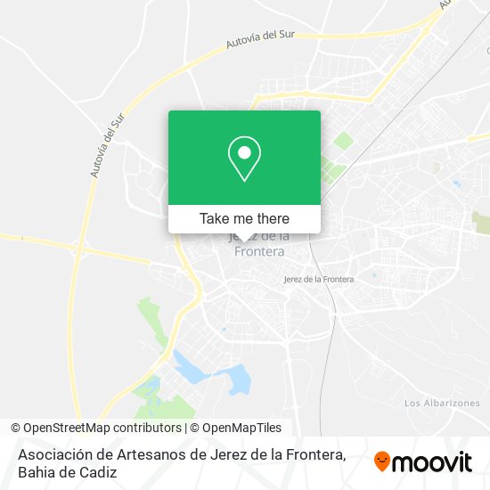 Asociación de Artesanos de Jerez de la Frontera map