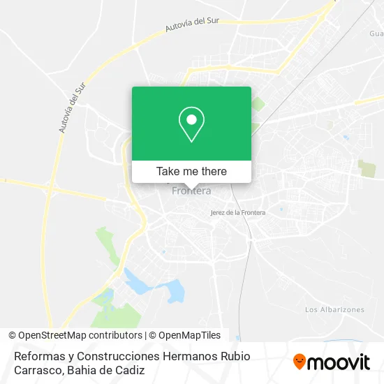 Reformas y Construcciones Hermanos Rubio Carrasco map