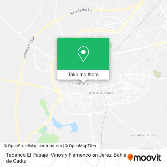 Tabanco El Pasaje -Vinos y Flamenco en Jerez map