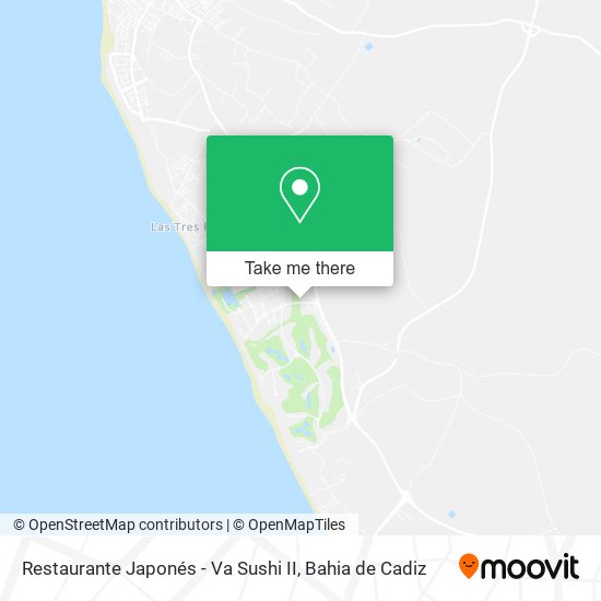 Restaurante Japonés - Va Sushi II map
