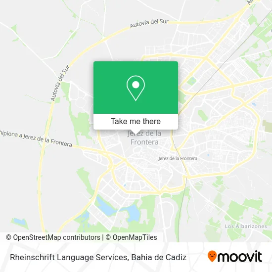 Rheinschrift Language Services map