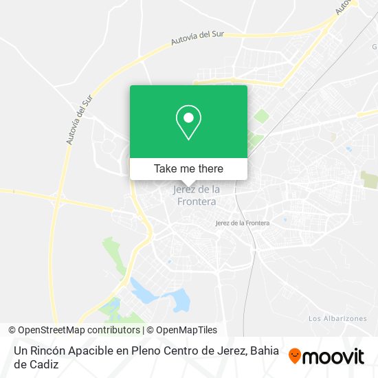 Un Rincón Apacible en Pleno Centro de Jerez map