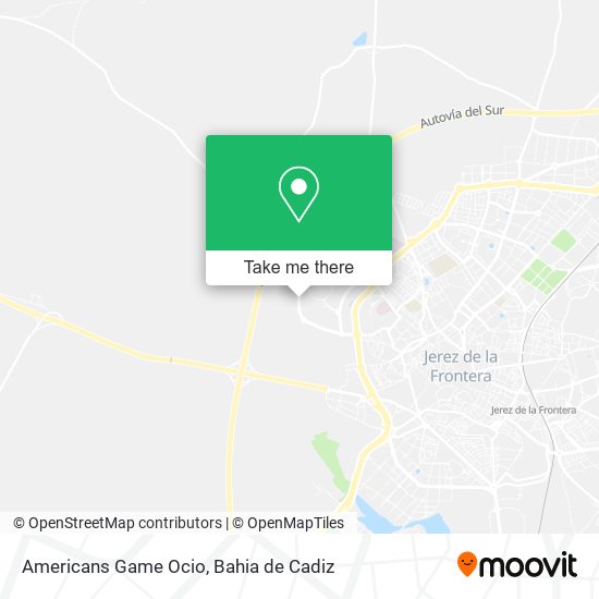 Americans Game Ocio map