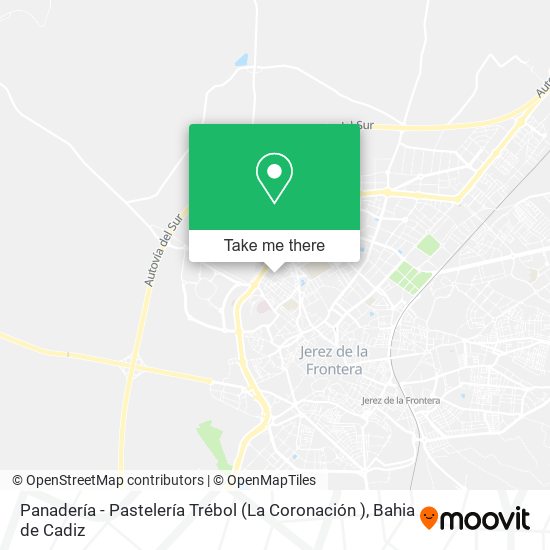 Panadería - Pastelería Trébol (La Coronación ) map