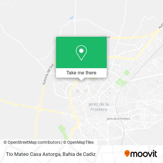 Tío Mateo Casa Astorga map