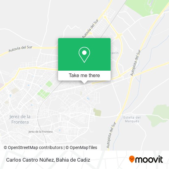 Carlos Castro Núñez map