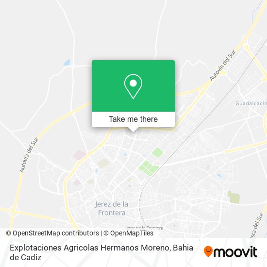 Explotaciones Agricolas Hermanos Moreno map