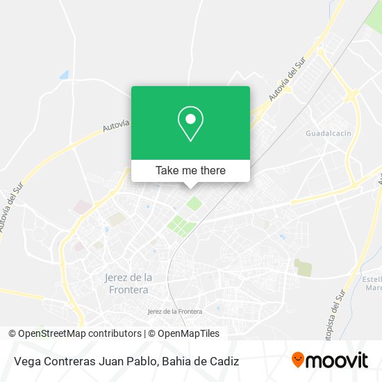 Vega Contreras Juan Pablo map
