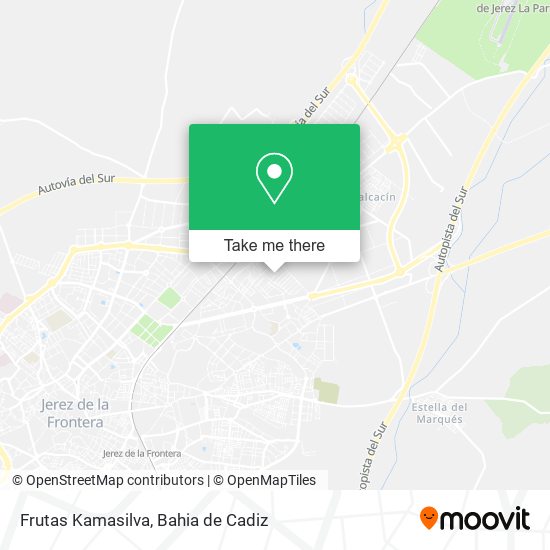 Frutas Kamasilva map