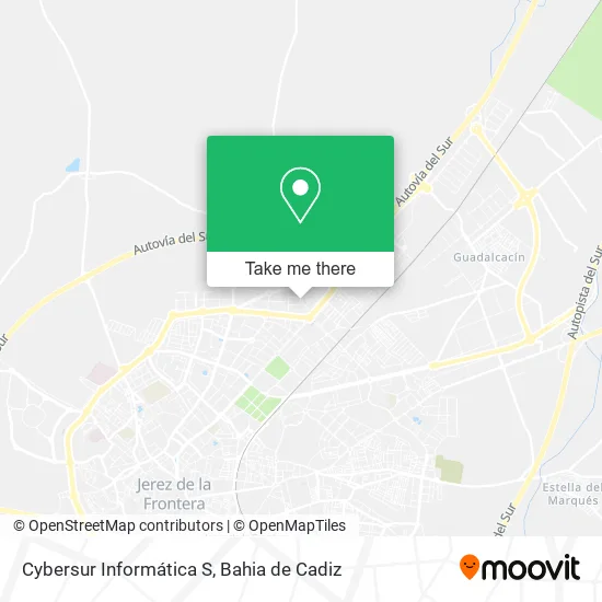 Cybersur Informática S map