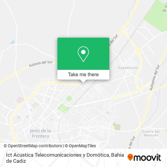 Ict Acustica Telecomunicaciones y Domótica map