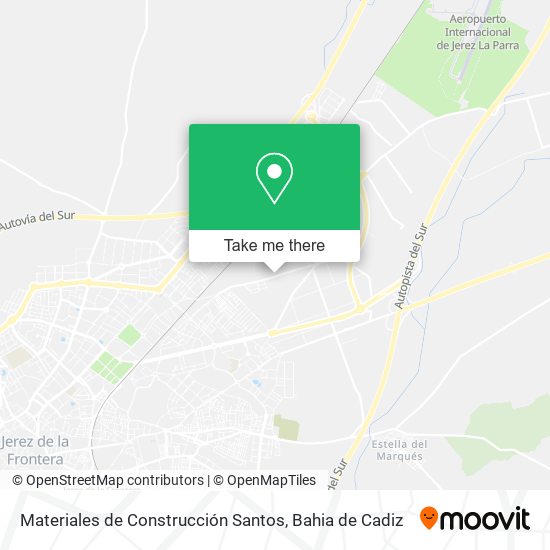 mapa Materiales de Construcción Santos