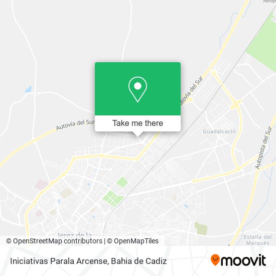 Iniciativas Parala Arcense map
