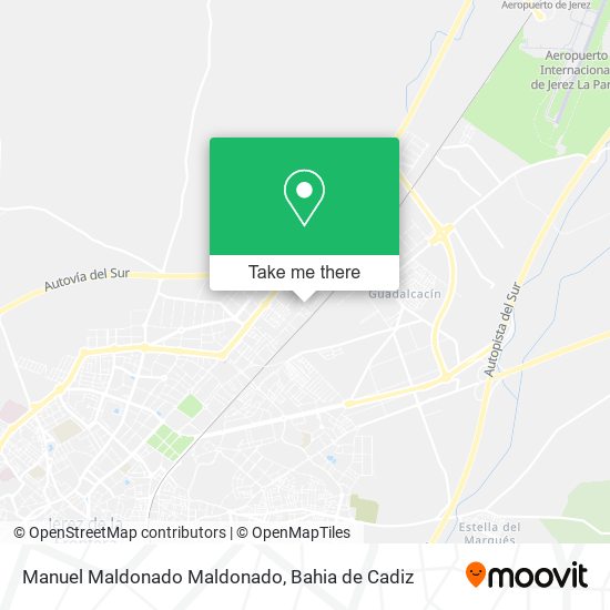 Manuel Maldonado Maldonado map