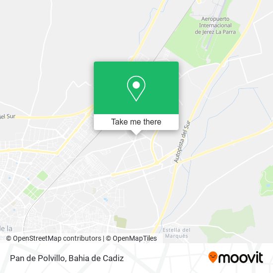 mapa Pan de Polvillo