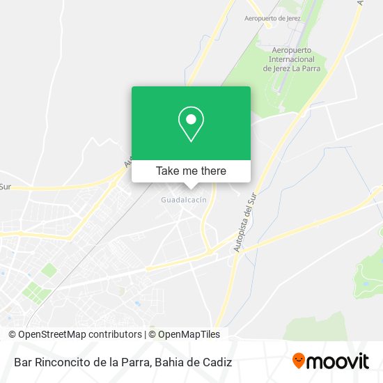 Bar Rinconcito de la Parra map
