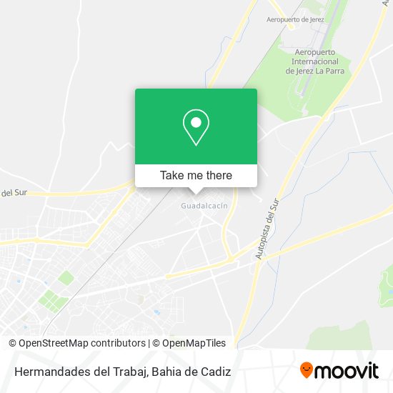 Hermandades del Trabaj map