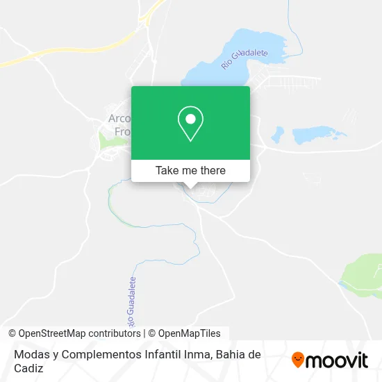 Modas y Complementos Infantil Inma map