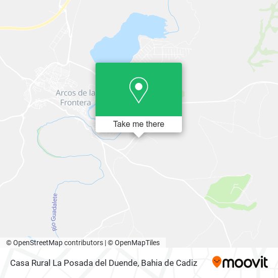 Casa Rural La Posada del Duende map