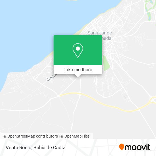 Venta Rocío map