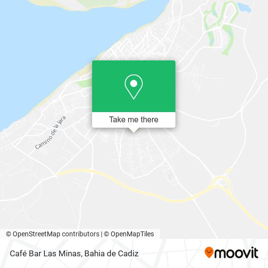 Café Bar Las Minas map