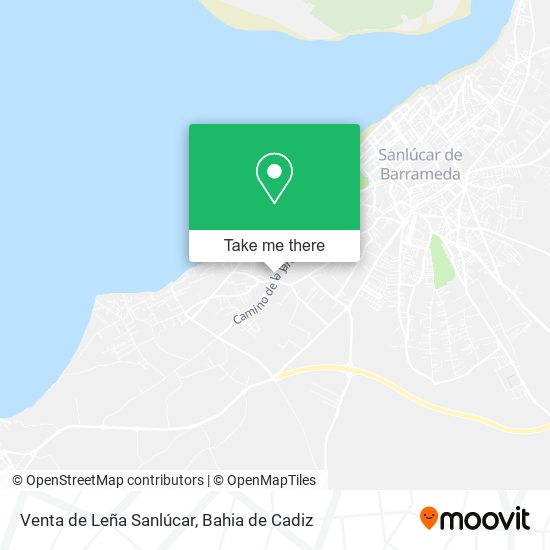 Venta de Leña Sanlúcar map