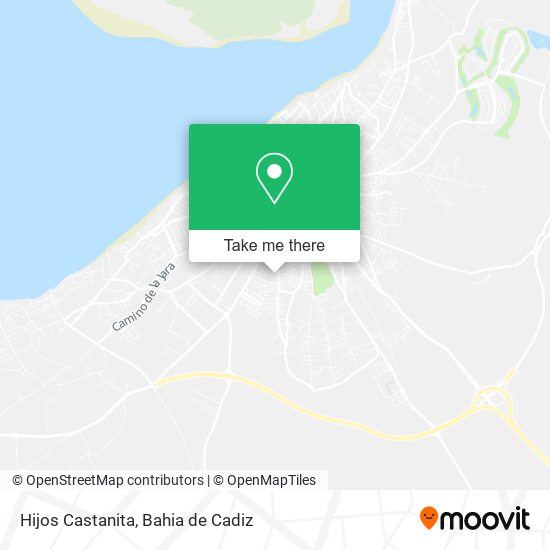 Hijos Castanita map