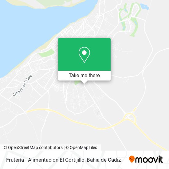 Frutería - Alimentacion El Cortijillo map