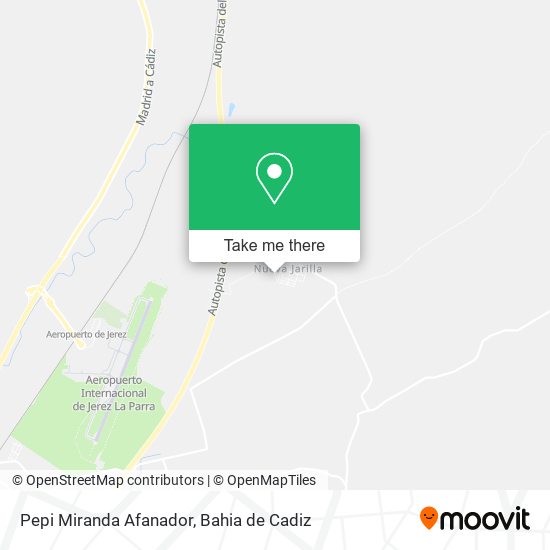 Pepi Miranda Afanador map