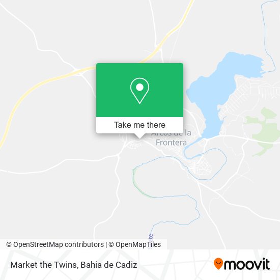 Market the Twins map