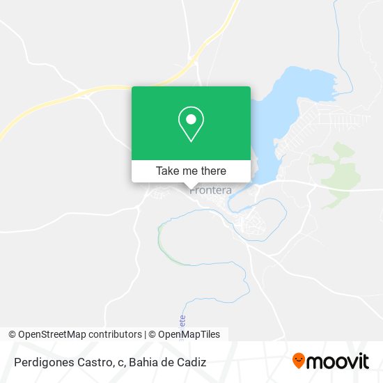 Perdigones Castro, c map