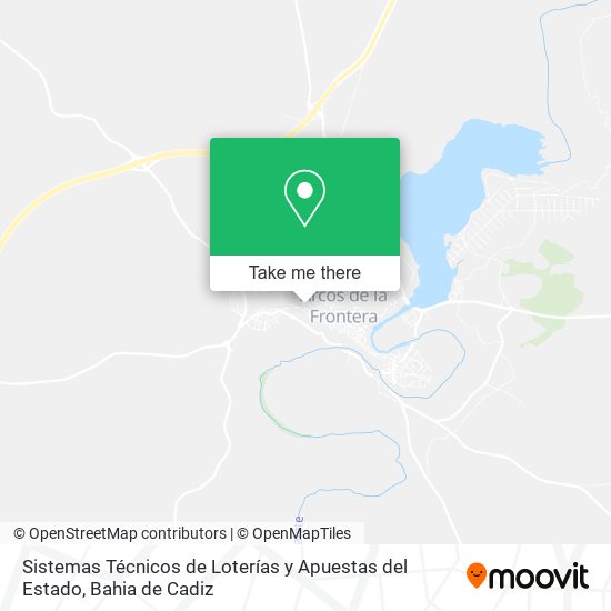 Sistemas Técnicos de Loterías y Apuestas del Estado map