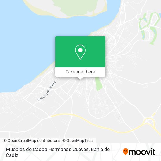 mapa Muebles de Caoba Hermanos Cuevas