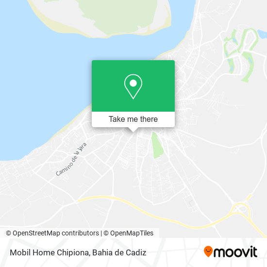 mapa Mobil Home Chipiona