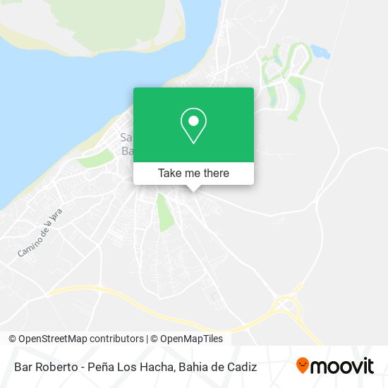 Bar Roberto - Peña Los Hacha map