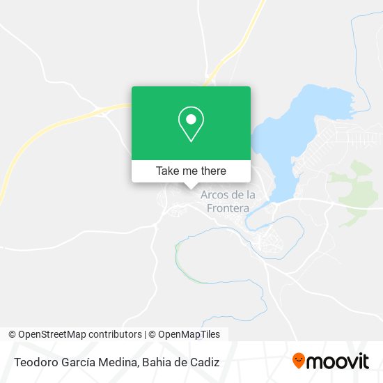 Teodoro García Medina map