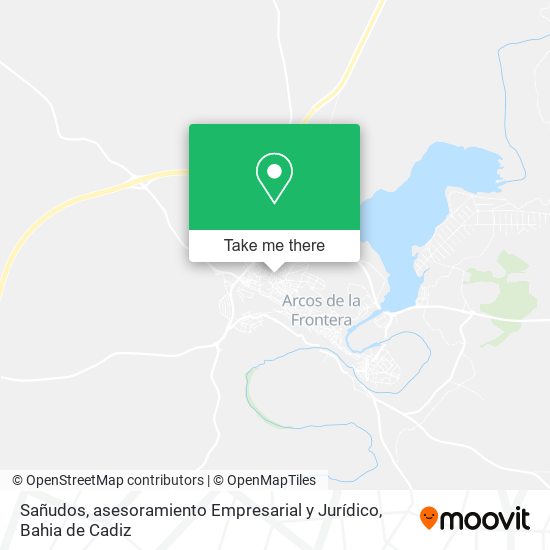 Sañudos, asesoramiento Empresarial y Jurídico map