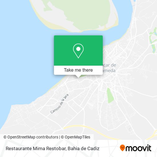 Restaurante Mima Restobar map