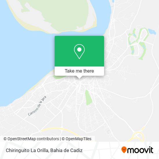 Chiringuito La Orilla map