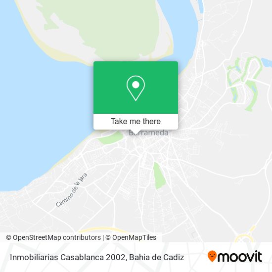 Inmobiliarias Casablanca 2002 map