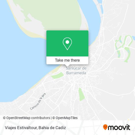 Viajes Estivaltour map
