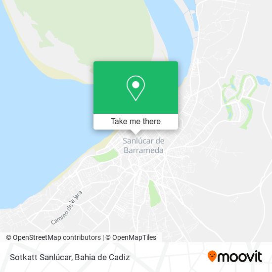Sotkatt Sanlúcar map