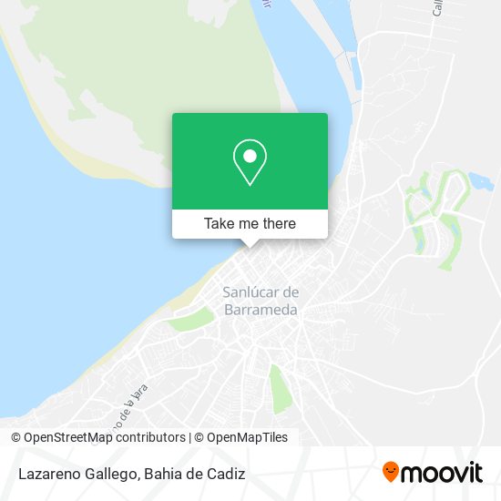 Lazareno Gallego map