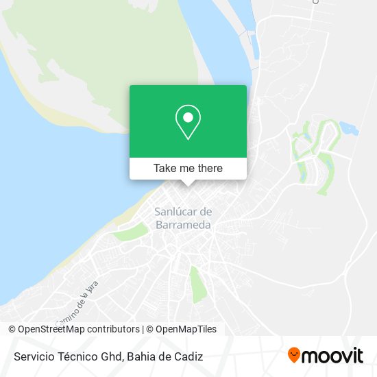 Servicio Técnico Ghd map