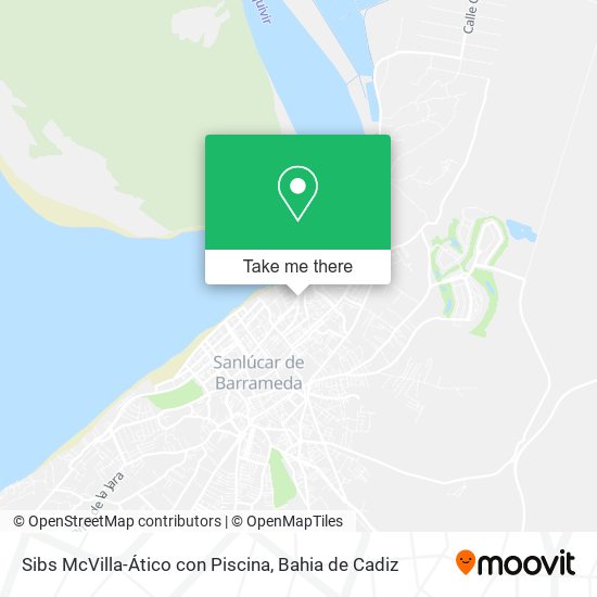 Sibs McVilla-Ático con Piscina map