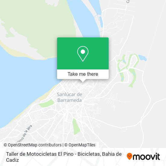 Taller de Motocicletas El Pino - Bicicletas map